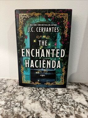 The Enchanted Hacienda Hardcover - Teal & Black